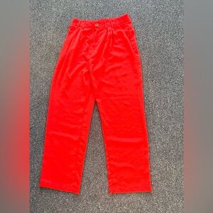 Lulu's Bold Red Casual Pants medium